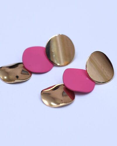 Pink Drop Earrings