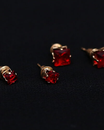 Ruby Earring